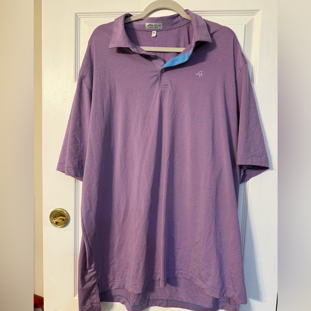 Peter Millar Lavender Polo Shirt